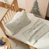 2026 Nueva Caricatura Algodón Puro Jacquard Funda de Almohada de Gasa para Bebés y Niños Toalla de Algodón para Estudiantes de Jardín de Infancia y Escuela Primaria Almohada de Látex
