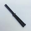 Cuchillo de Práctica Mariposa sin Filo Plegable de Fábrica para Exterior Csgo Cuchillo Mariposa Transfronterizo de Venta Caliente Peine Mariposa Americano