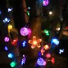 Luces solares para exteriores luces de jardín luces de camping decorativas luces de cadena LED impermeables luces de cadena decorativas de estrella para jardín tiras de luces parpadeantes