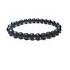 Pulsera de piedra de 8 mm de venta caliente transfronteriza Amazon piedra volcánica ojo de tigre piedra traje pulsera venta al por mayor pulsera con cuentas