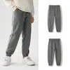 Balabala Balaone Ropa Infantil para Niños Pantalones de Terciopelo para Niños Pantalones Deportivos para Niñas Estilo Nuevo Cálido Invierno 2025
