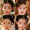 Pegatinas Faciales Brillantes de Año Nuevo Transfronterizas, Pegatinas para Cejas, Esquina del Ojo y Frente Estilo Antiguo Dunhuang, Pegatinas de Tatuaje Coloridas, Escenario de Disfraces Antiguos Hanfu
