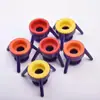 Tapa de botella invertida soporte multifuncional de tres patas gel de ducha champú tapa de botella a prueba de fugas condimento de cocina extrusión al por mayor