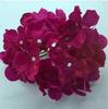 Bola de Flor Artificial Hortensia para Ceremonia de Apertura, Decoración de Boda, Pared de Flores DIY, Horquilla para el Cabello, Ramillete, Ramo, Alta Simulación