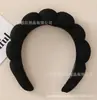 Nueva Diadema de Esponja Estilo Europeo y Americano para Lavar la Cara, Diadema de Burbujas de Nube Colorida de Estilo Alto, Accesorio para el Cabello de Mujer