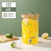 Tarro especial para botella de vino de burbujas de vidrio con grifo sellado, cubo de agua fría de gran capacidad, olla, cubo para bebidas, té de frutas de altar de ciruela verde, comercial