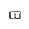 Adequado para moldura do interruptor de ajuste do espelho retrovisor Honda CRV 07-11 fibra de carbono acessórios de modificação de interior de carro