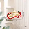 2026 Novos Enfeites de Árvore de Natal Papai Noel Transfronteiriços, Pingentes de Bola com Formato Único, Decorações de Natal Atacado