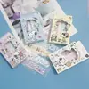Caixa de Curativos Sanrio Kt Kuromi com 10 Peças para Estudantes e Crianças, Curativos Impermeáveis e Respiráveis, Adesivos para Feridas, Adesivos Hemostáticos
