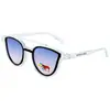 Nuevas Gafas de Sol Cat-Eye para Niños, Gafas de Sol Anti-UV, Marco Grande Poligonal Estilo Coreano Kidslike Gafas de Sol de Moda