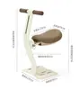 Asiento Infantil Delantero Plegable para Niños Bebés Universal Taburete Totalmente Automático con Anillo de Tirar
