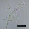 Decoración de Alto Nivel con Sauce de Nieve Artificial y Orquídea Phalaenopsis para Sala de Estar, Mesa de Comedor y Arreglos de Boda, Decoración de Arreglo de Flores Artificiales