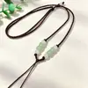 Múltiplos Cordões de Colar Mais Vendidos, Cordões de Colar de Fio de Jade Fino, Cordões de Colar Ajustáveis Semi-Acabados para Pingentes, Cordões Longos para Pendurar Colares