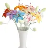 Venta Caliente Transfronteriza Rama de Flor de Lirio Tejida a Crochet Hecha a Mano Lana Tejido Flor Artificial Decoración del Hogar Regalo Venta al por Mayor