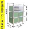 Liga de Alumínio Montagem Simples Aparador Armário Gabinete para Fogão de Cozinha Armário de Armazenamento para Sala de Estar Armário de Armazenamento para Varanda Armazenamento de Velas