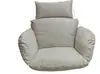 Cojín para Cesta Colgante Individual de Interior, Cojín para Silla Colgante, Cojín para Mecedora, Cojín de Algodón para Silla Columpio, Engrosado, Extraíble y Lavable