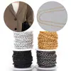 Cadena Fina de Aleación de Aluminio, Cadena para Ropa que no se decolora, Cadena para Bolsos, Cadena Retorcida para Cestas de Flores, Accesorios para Joyería Hecha a Mano DIY