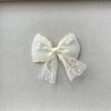 Estilo Princesa Doce Redinha Contas Renda Laço Acessórios Transfronteiriços Performance Decorativa Grampo de Cabelo Acessórios de Roupa DIY