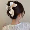 2026 Nuevo Estilo Pinza para el Cabello con Lazo Grande de Terciopelo Rojo, Accesorio para el Cabello para Niñas, Tocado de Princesa Nupcial de Borla de Alta Gama