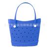 Nueva Bolsa de Playa Transpirable con Agujeros Bolso Tote Impermeable de Gran Capacidad Bolso Cruzado de Hombro para Mujer Cesta
