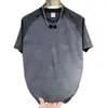 Nueva Camiseta de Manga Corta de Verano para Hombre, Top de Media Manga de Marca de Moda, Estilo Lujoso Ligero de Gama Alta, Camiseta Casual Fresca Holgada