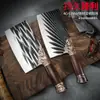 Cuchillo de cocina Spot Longquan forjado a mano cuchillo grifo cuchillo para picar cuchillo para huesos engrosado cuchillo de cocina comercio exterior cuchillo de alta calidad
