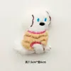 Muñeca de Perro de Dibujos Animados de Felpa Estilo Coreano Colgante Suave Lindo Conejo Gatito Muñeca Broche Colgante para Bolso de Niña