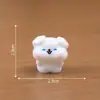 Criativo Fofo Porquinho Gatinho Animal Miniaturas Casa de Bonecas DIY Decoração Acessórios Micro Paisagem Desktop Pequenos Enfeites
