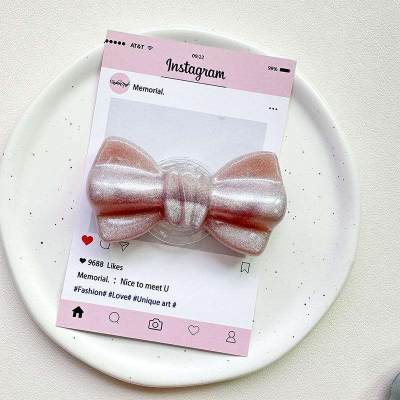 _0009_大领结支架-珠光-棕色