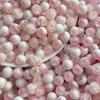 10mm gelo rachadura meia cor leite capa quebrada rachadura contas de vidro artesanal pulseira colar miçangas jóias acessórios material