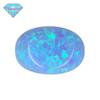 Huagang Gem Egg Em Forma De OPAL Sintético Pedra Nua Face Artificial OPAL Oval Fundo Plano OP06
