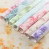 Papel Dongba teñido a mano engrosado rasgable papel de embalaje floral textura retro papel especial floristería envoltorio de flores venta al por mayor