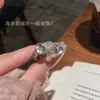 Venta al por mayor del fabricante Xiaohongshu anillo de calabaza de jade de agua natural con encaje e incrustación de plata s925, nuevo diseño de moda estilo chino