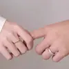 Un ciervo te tiene amantes anillo anillo anillo anillo para hombres y mujeres mo sang diamante simple día de San Valentín regalo Tanabata para novia