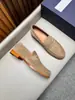 Mocasines Penny de Cuero Genuino Gamuza Invertida JMW Modernos Slip-on Zapatos de Cuero para Hombre Perezoso Suela Suave Transpirables Zapatos Casuales de Negocios para Hombre
