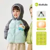 Novedad 10% de descuento Colección de Chaquetas Ligeras de PlumasChaqueta Corta para Niñas Dudu Engrosada de Invierno para Niñas