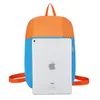 Nova Mochila de Lazer para Exterior, Mochila de Tecido Oxford em Cor Contrastante, Resistente ao Desgaste e Leve, Mochila Escolar para Alunos do Ensino Fundamental e Jardim de Infância