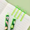 Caneta Panda Desenho Animado Alunos Fofo Alto Valor de Cor Papelaria Prêmios Caneta Preta Ferramenta de Escrita Caneta Gel