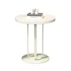 Mesa lateral de sofá luxo leve pequena mesa de centro tampo de rocha pequena mesa redonda mesa de canto para sala de estar mesa lateral redonda para sofá moderno mesa de centro para apartamento pequeno