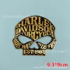 Adesivo Tampa de Tanque de Combustível de Motocicleta Adesivo de Carro Caveira Adesivo de Corpo de Metal Etiqueta Traseira de Carro Emblema de Caveira Etiqueta Decorativa de Alumínio
