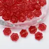 Cuentas Dispersas de Hielo Transparente Estilo Antiguo, Cuentas de Vidrio con Flor en Degradado, Materiales para Cuentas de Pulseras DIY, Accesorios Hechos a Mano para Pendientes
