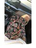 Shorts de Playa con Graffiti de Seda de Hielo Secado Rápido Transpirables Verano Nuevos Shorts Casuales Estampados para Hombre Pantalones de Cinco Puntos Sueltos Marca de Moda