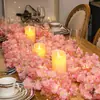 135 Enredaderas Artificiales de Flor de Cerezo para Colgar en la Pared, Enredaderas de Flores Falsas para Conductos de Aire Acondicionado, Decoraciones de Techo para Interiores, Enredaderas de Decoración para Bodas