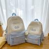 Mochila escolar feminina de alta qualidade, mochila escolar de alta qualidade, mochila escolar de viagem para estudantes do ensino médio e faculdade