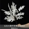 Materiais florais em tons de branco para salões de casamento, móveis para vitrines, adereços de flores de seda para decoração suave, arranjos de flores, marcadores de corredor, buquês artificiais atacado