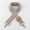 Nueva correa de hombro para bolso de 5 cm, colorida, estilo étnico, jacquard, ancha, ajustable, accesorios para bolso de mujer, correa para bolso cruzado