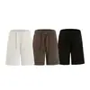 Pantalones Cortos de Verano para Hombre, Estilo Americano, Tejido de Espiga, Pantalones Cortos Deportivos Vintage