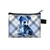 Porta-moedas Animal Jeans Transfronteiriço Bolsa de Moedas Desenho Animado Bolsa com Zíper Organizador de Fone de Ouvido e Cabo de Dados Bolsa de Armazenamento