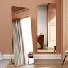 Espejo de cuerpo entero, espejo de pie, estilo minimalista nórdico, diseño popular, adecuado tanto para hombres como para mujeres, ideal para dormitorios, vestidores y probadores