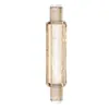 Arandela de cristal com bolhas, luminária de parede de luxo leve para sala de estar, fundo de TV, luminária decorativa com toque de alta qualidade, adequada para corredor, quarto e iluminação de cabeceira